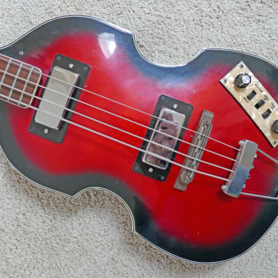 Vintage 60's Sekova Violin Bass for sale