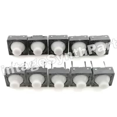 10 x  Front panel pushbutton tact switch for Roland MC-80 and MC-80EX
