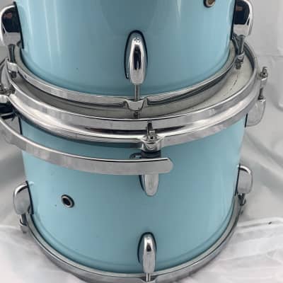 Gretsch RN57-E825 Renown '57 8x10/9x12/16x16/18x22/6.5x14" 5pc Drum Kit- Motor City Blue image 16