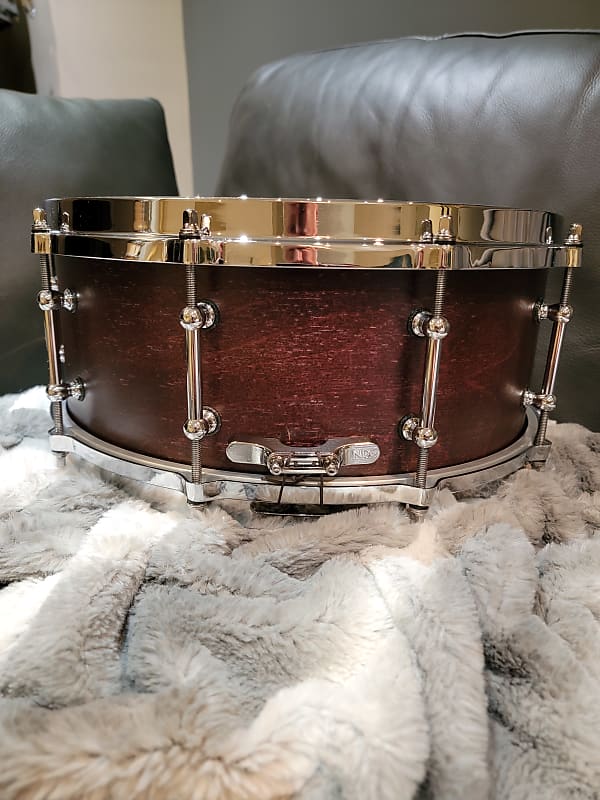 Slingshot Custom Drums 14x5.75 Birch Snare Drum 2021 Dark Cherry