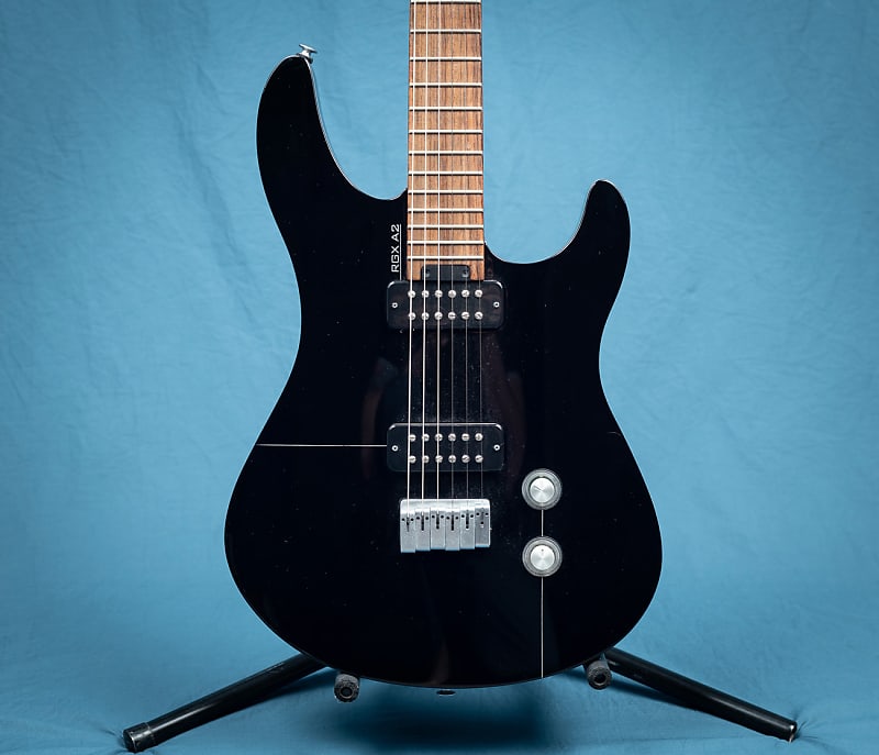 Yamaha RGX A2 Black electric guitar with hard case | Reverb Yamaha RGX A2 Black electric guitar with hard case | Reverb