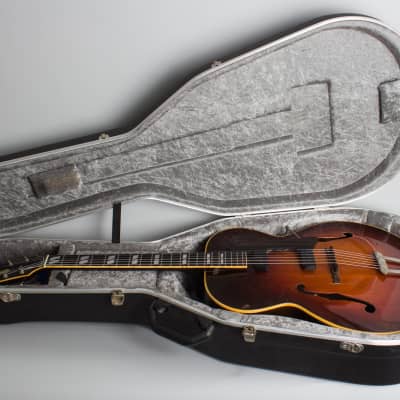 Gibson  L-7 Dual Floating Pickup Arch Top Acoustic Guitar (1947), ser. #A-1020, molded plastic hard shell case. image 10