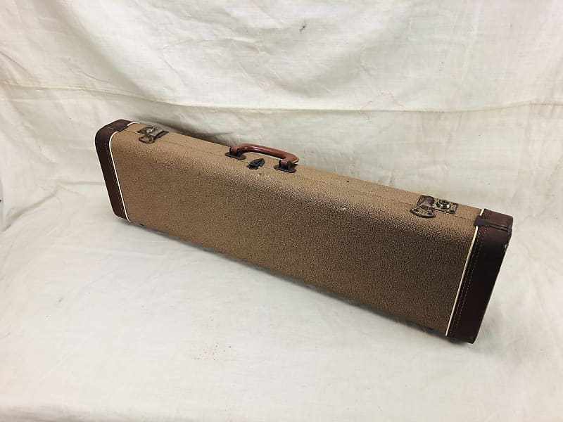 Vintage 1959-1963 Fender Champion Lap Steel Guitar Case Brown | Reverb