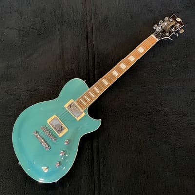 Reverend Roadhouse Electric Guitar Deep Sea Blue 7lbs, 10oz  S#45678 for sale