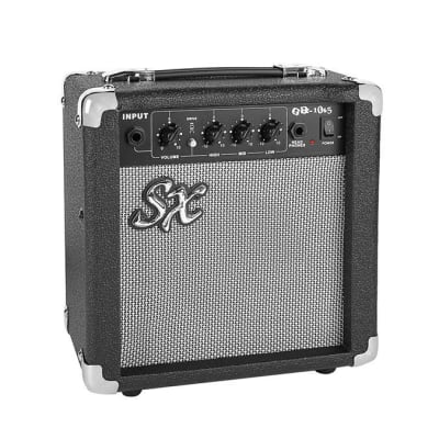 SX SE1SK34-BK ST style electric guitar pack image 4