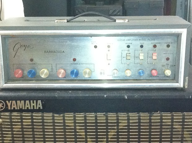 Vintage Goya "Barracuda"Non Working Amplifer Head..Parts or Restore, Collectible, Rare image 1