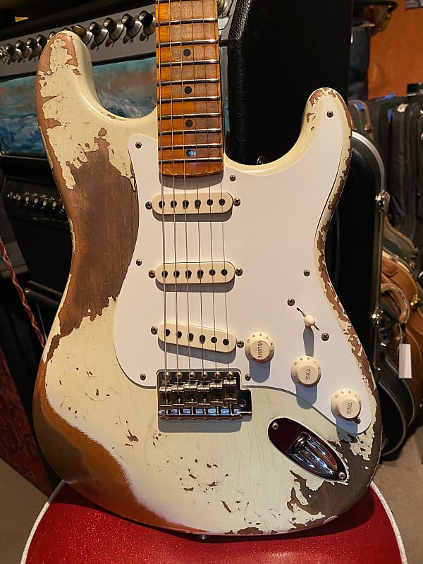 Fender '56 Custom Shop LTD Strat Super Heavy Relic As~New | Reverb