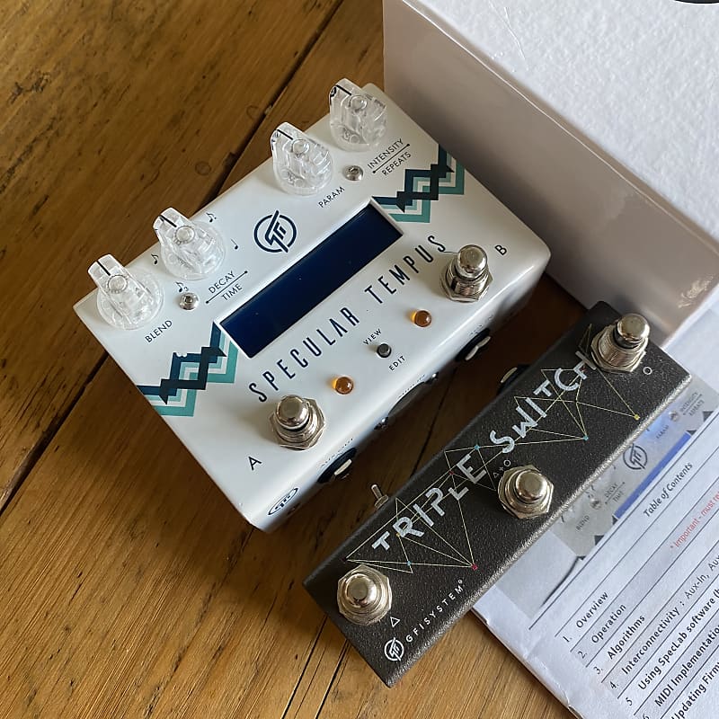 GFI System Specular Tempus & GFI Triple Switch Reverb