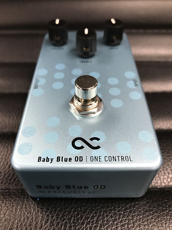 One Control OC-BBOD Baby Blue Overdrive Pedal Blue | Reverb