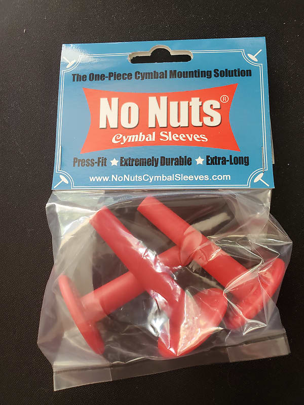 No Nuts Cymbal Sleeves Pk Red Reverb