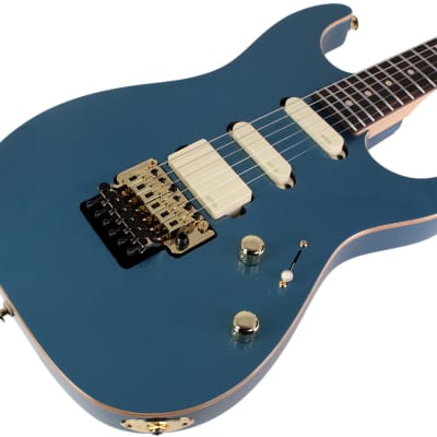 Suhr Limited Edition Standard Legacy Guitar, Pelham Blue, Floyd Rose image 2