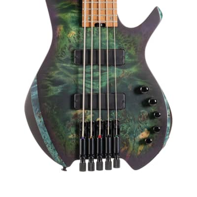 Cort Space 5 SDG | Artisan Series 5-String Bass Guitar, Star Dust Green. New with Full Warranty! image 8