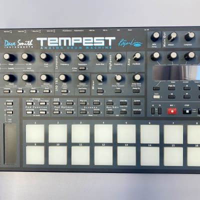 Dave Smith Instruments Tempest 6-Voice Drum Machine 2011 - 2018 - Black with Wood Sides