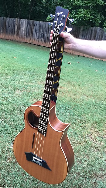 Warwick Alien Acoustic Bass German built May 1994 051 near mint all original one owner Reverb Brazil