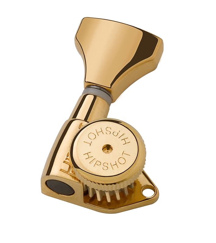 Hipshot 12-string Gold Grip-Lock locking tuners | Reverb