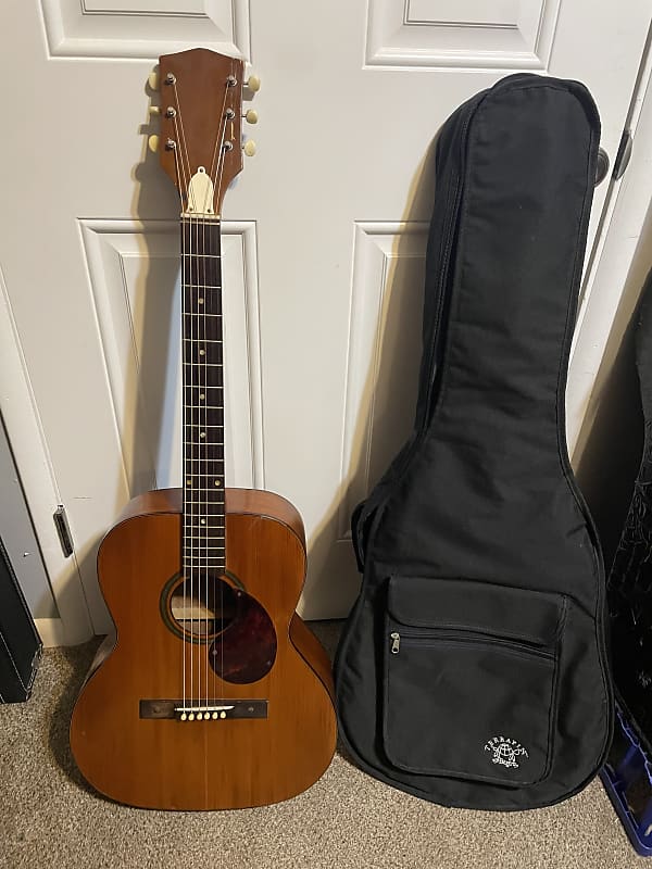 unbranded full size acoustic guitar w/bolt on neck and really Reverb