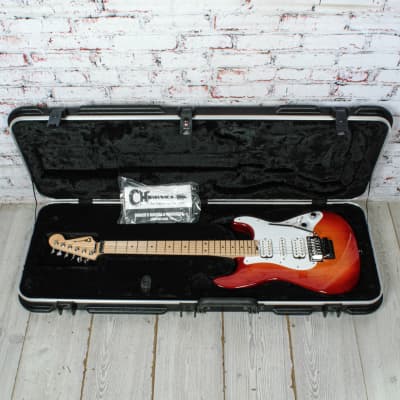 Charvel - (2022) Pro Mod So Cal Style 1 FR M HSH Electric Guitar, Cherry Kiss Burst - w/HSC - x3817 - USED image 14
