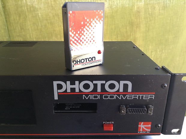 K-Muse Phitech GIBSON PHOTON GR Midi Controller Rack Converter Pickup Foot Pedal image 1