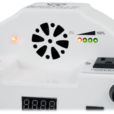 Rockville BATTERY PAR 61 White Rechargeable RGBWA+UV DMX DJ Wash Light+Remote image 7