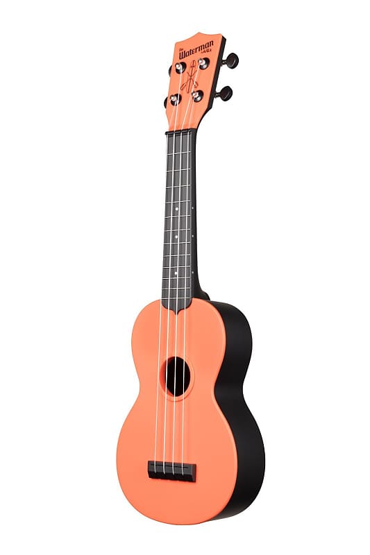 Kala Waterman Matte Tomato Red Soprano Ukulele image 1