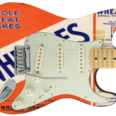 Sticka Steves Guitar Skin Axe Wrap Re-skin Vinyl Decal DIY 1925 Breakfast Champion 272 image 5