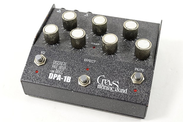 Crews Maniac Sound DPA-1B Discrete Pre Amp For Bass - Free