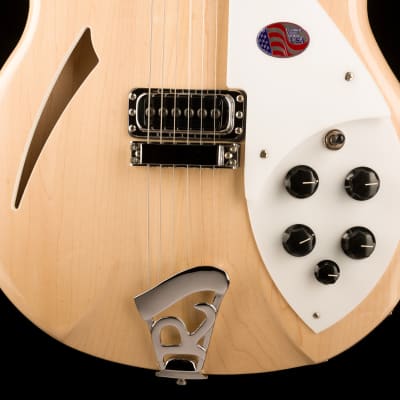 Rickenbacker 360 Mapleglo Semi Hollow Guitar With Case image 5