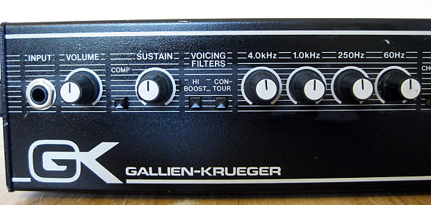 GK 200RCB ベースアンプ /ギャリエンクルーガー Gallien Krueger 200RCB Bass Amp | Reverb