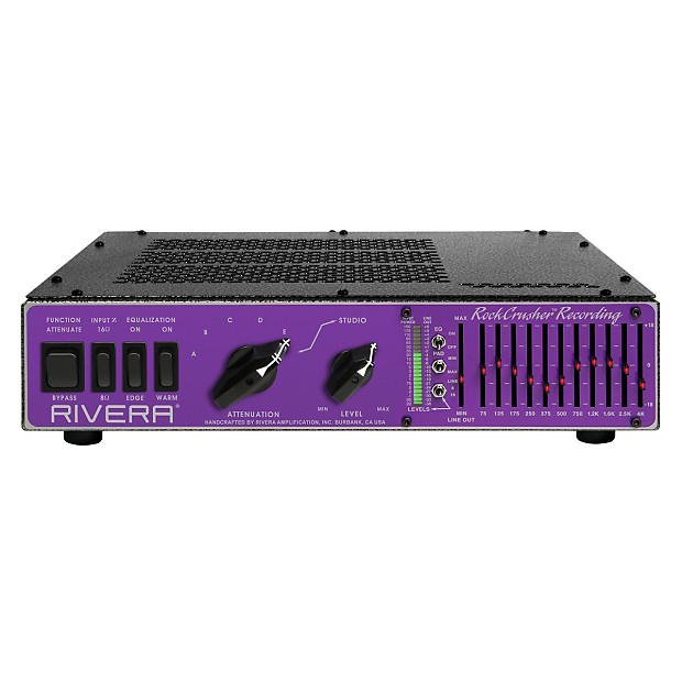 Rivera RockCrusher Recording Power Attenuator & Load Box 8/16 Ohm w/ EQ image 1