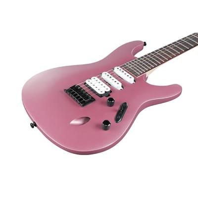 Ibanez S561 S Series Guitar, Rosewood Fretboard, Pink Gold Metallic Matte image 2