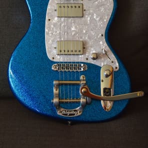 Ibanez Talman TC825 1997 Blue Sparkle with Bigsby | Reverb Ibanez Talman TC825 1997 Blue Sparkle with Bigsby | Reverb