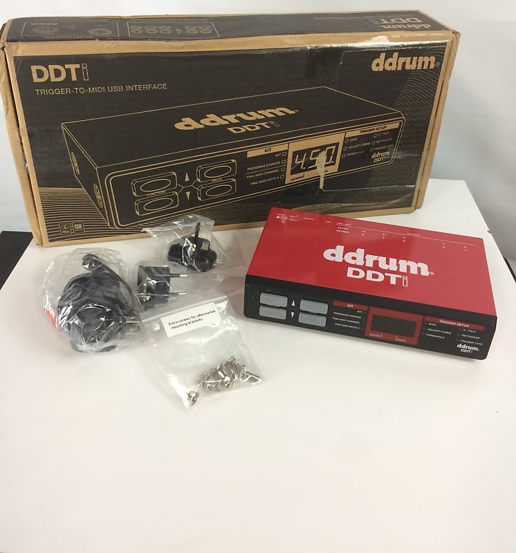 Ddrum DDTI Electronic Drum Trigger Interface Reverb