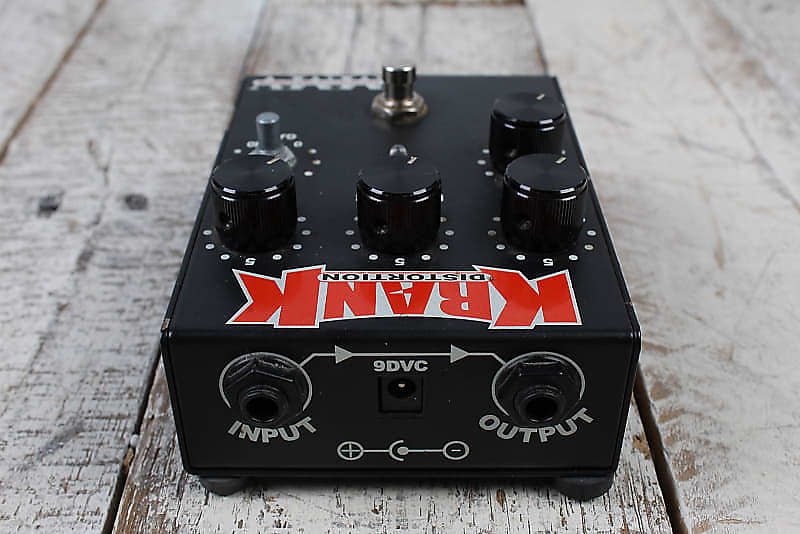 Krank MMV Distortus Maximus Pedal Electric Guitar Distortion