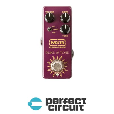 MXR CSP039 Duke of Tone Overdrive Guitar Effect Pedal | Reverb