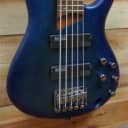 New Ibanez SR505 5 String Electric Bass Sapphire Blue Flat