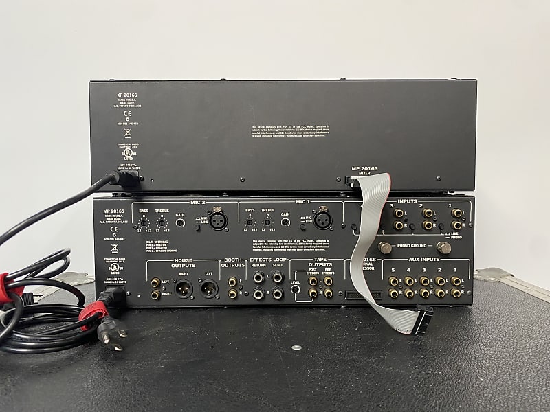 Rane MP2016S XP2016S　ロータリーミキサー　ラックケースセット レコードはタンテ＋ミキサーが良い!? ロータリーミキサーの定番