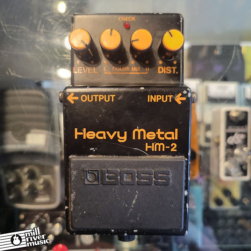 Boss HM-2 MIJ Heavy Metal Distortion Effects Pedal Used