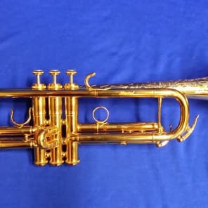 Getzen Doc Severinsen Prototype 2001 Gold Plated Trumpet image 1