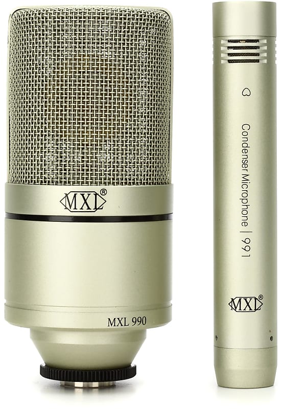 MXL 990 / 991 Condenser Microphone Kit | Reverb