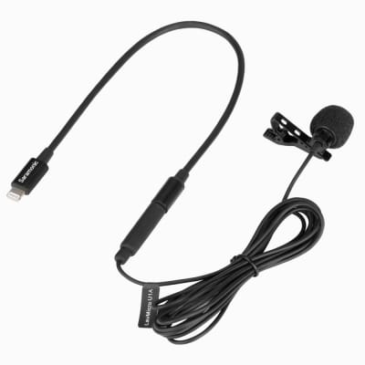 Saramonic LAVMICROU1A Omnidirectional Lav Mic with 2m Cable for iOS Devices image 3