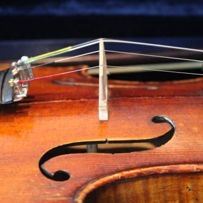 Early 1900's Antonius Stradivarius Copy Made in Germany 4/4 Violin image 18