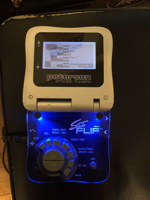 Peterson strobo FLIP VS-F 通電確認済み　ピーターソン Peterson strobo FLIP VS-F 通電確認済み ピーターソン 大特価