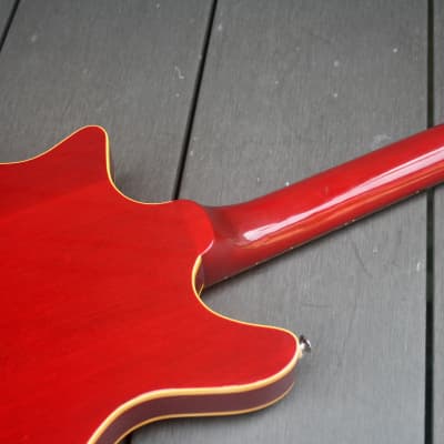 Greco BM900 Brian May Red Special Model Made by Fujigen 1982 Antique Cherry+Hard Case and more image 11