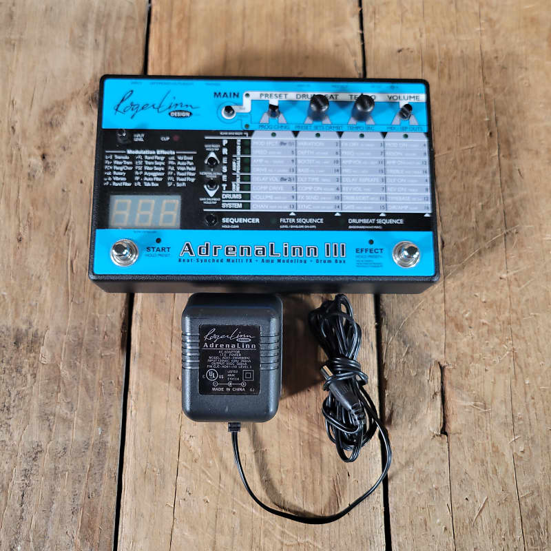 Roger Linn Design AdrenaLinn III – Guitar Effects Processor, Amp Modeler, and Rhythm Box in One image 1
