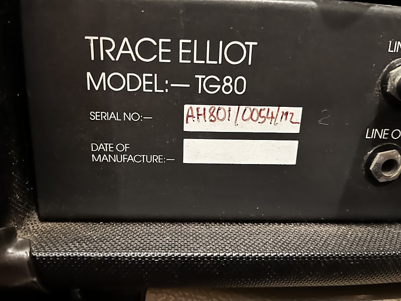 Trace Elliot G-RP3/TG-80 Black