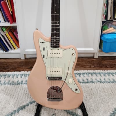 2000 Fender American Vintage AVRI '62 Jazzmaster - Shell Pink w/ Matching Headstock for sale