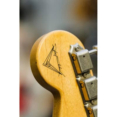 2004 Fender Custom Shop Yuriy Shishkov Masterbuilt 50th Anniversary 54 Stratocaster 2 Tone Sunburst image 21