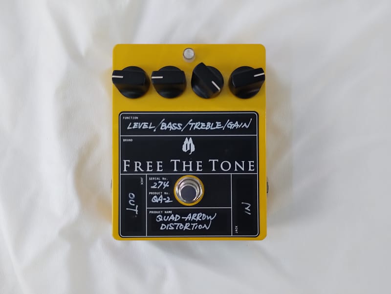 Free The Tone QA-2 Quad Arrow Distortion GREAT CONDITION!!**SHIPS NEXT DAY**