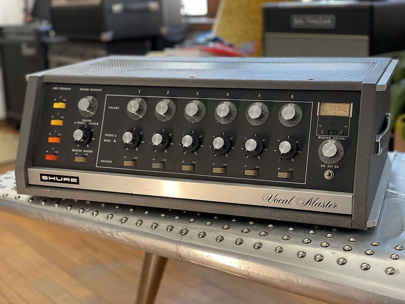 【完全レストア】マイクプリアンプSHURE VOCAL MASTER VA302 完全レストア】マイクプリアンプSHURE VOCAL MASTER VA302
