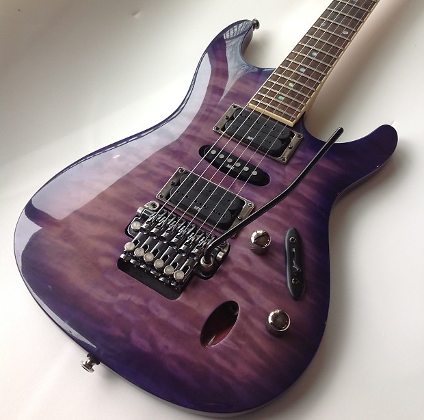 アイバニーズ Sシリーズ S470 DX QM ジャンク Ibanez Series S S470DXQM Electric Guitar Quilted Maple Natural